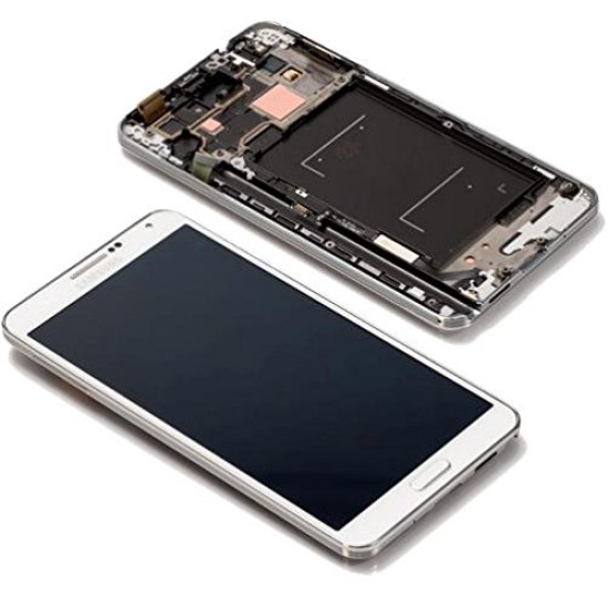 TOUCH+DISPLAY+FRAME SAMSUNG GALAXY NOTE 3 N9005 BRANCO